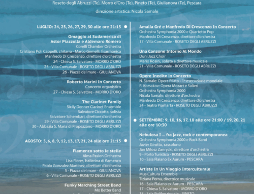 Adriatico Music Festival – Il Solista e l’Orchestra – 29ª Edizione